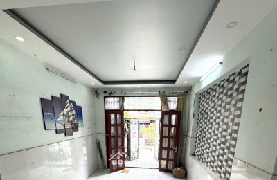 NHÀ BÁN NHÀ, MẶT ĐƯỜNG NỘI BỘ 8m, KHU DÂN CƯ LÝ CHIÊU HOÀNG Q6, 4x16m,  Chỉ NHỈNH 6ty.